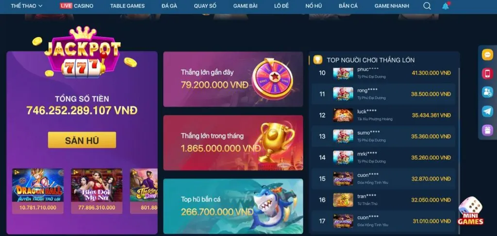 Các loại trò chơi đa dạng tại ok88 bet